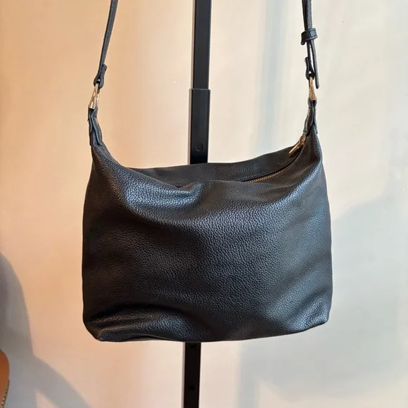 a new day Black Shoulder Bag with Gold Accents - Picture 4 of 8